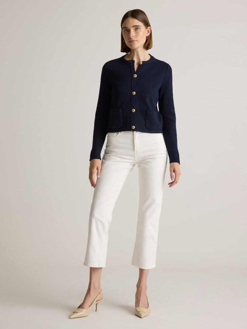 Organic Cotton Sweater Jacket - Picture 10 of 10